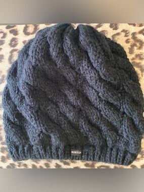 Burton Black Knit Beanie